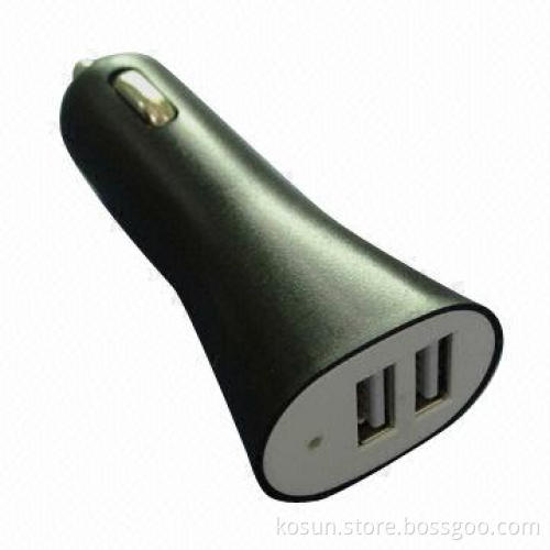 3.1A Car Charger with 12 to 24V Input, CE and RoHS Marks